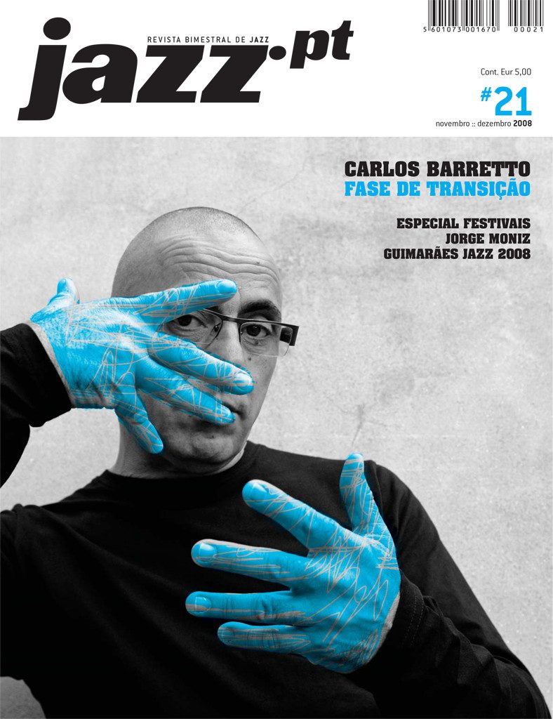 Jazz.pt magazine #21 November/ December 2008 cover