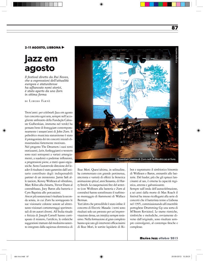 MusicaJazz October 2013