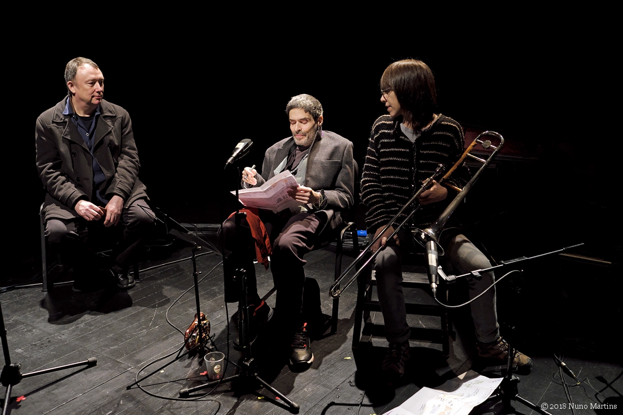 Red Trio & Celebration Band: John Butcher, Sei Miguel & Fala Mariam