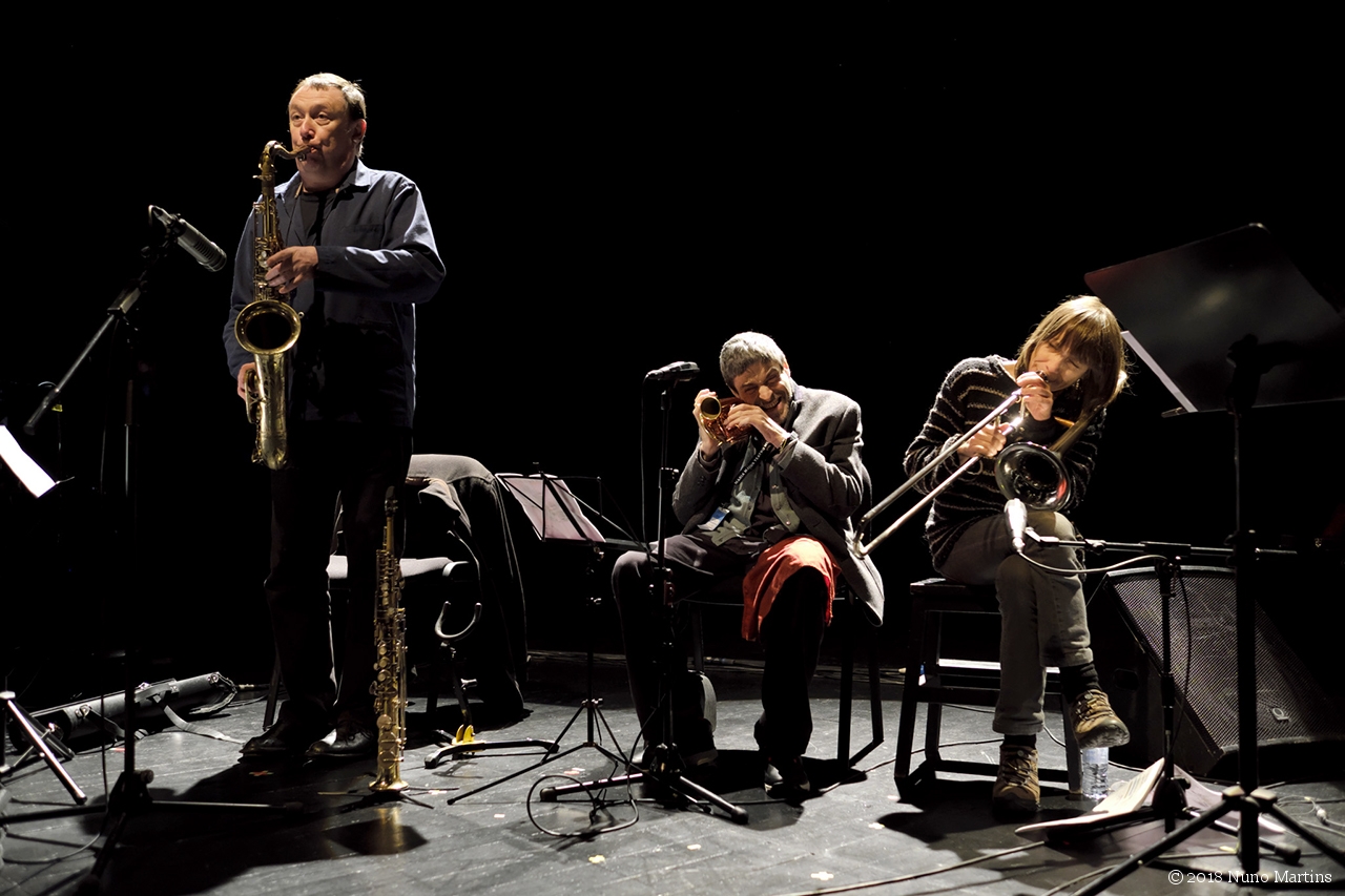 Red Trio & Celebration Band: John Butcher, Sei Miguel & Fala Mariam