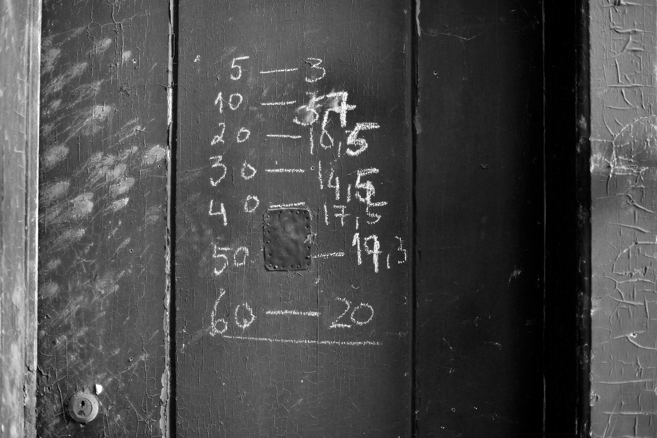 some door and calculations