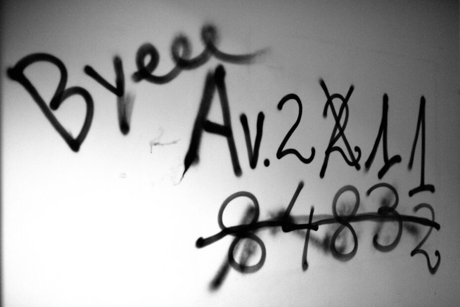 bye bye on the wall