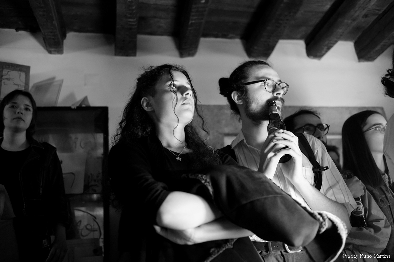 during Maria Reis Orchestra performance