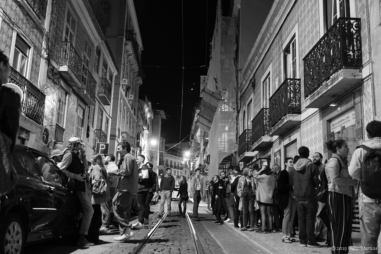 outside Irreal on the last night