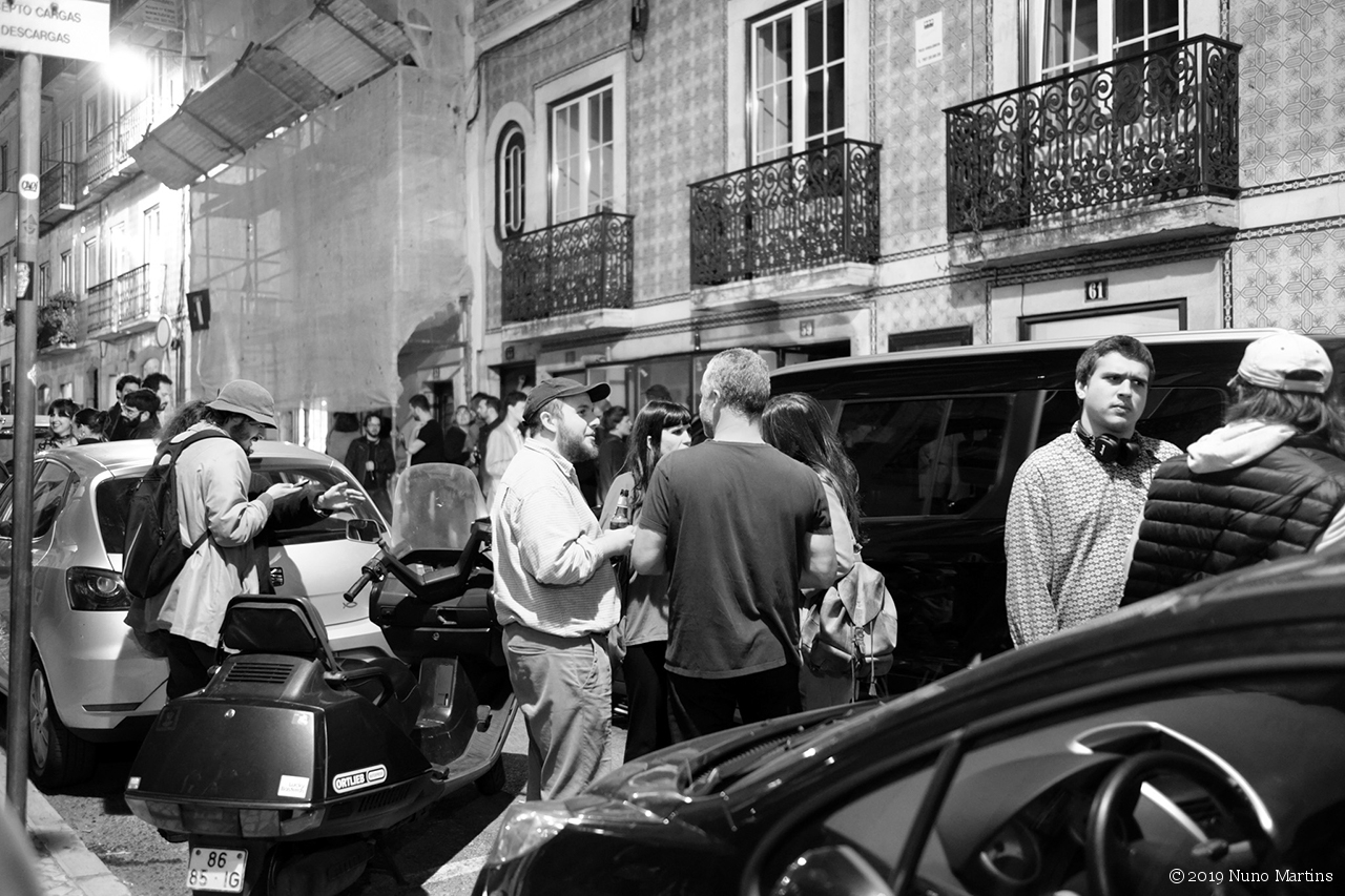 outside Irreal in the warm's night