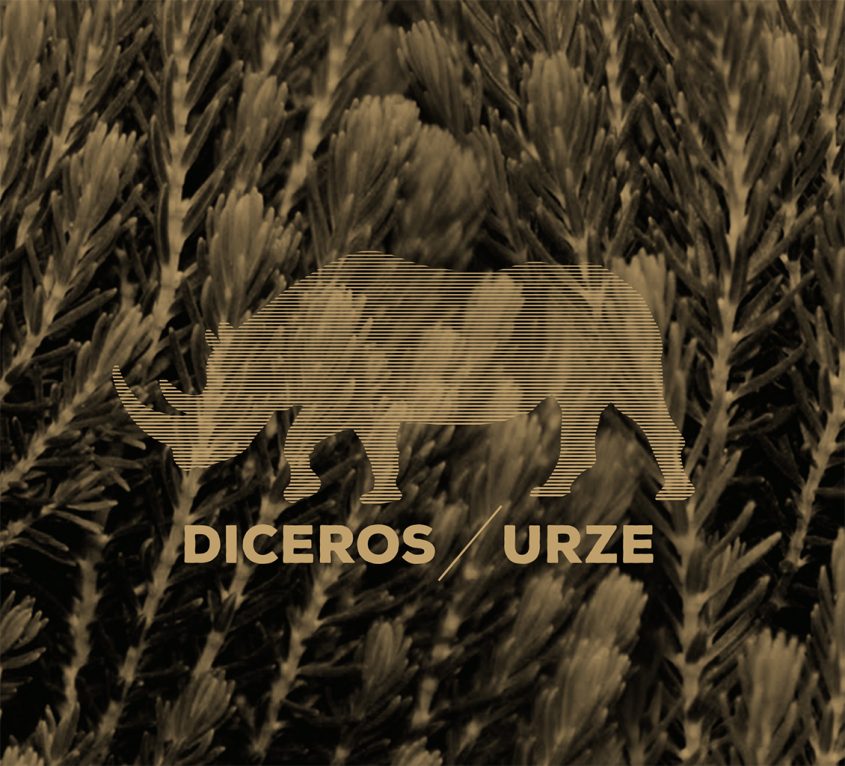 Diceros "Urze" CD sleeve by Carlos Santos