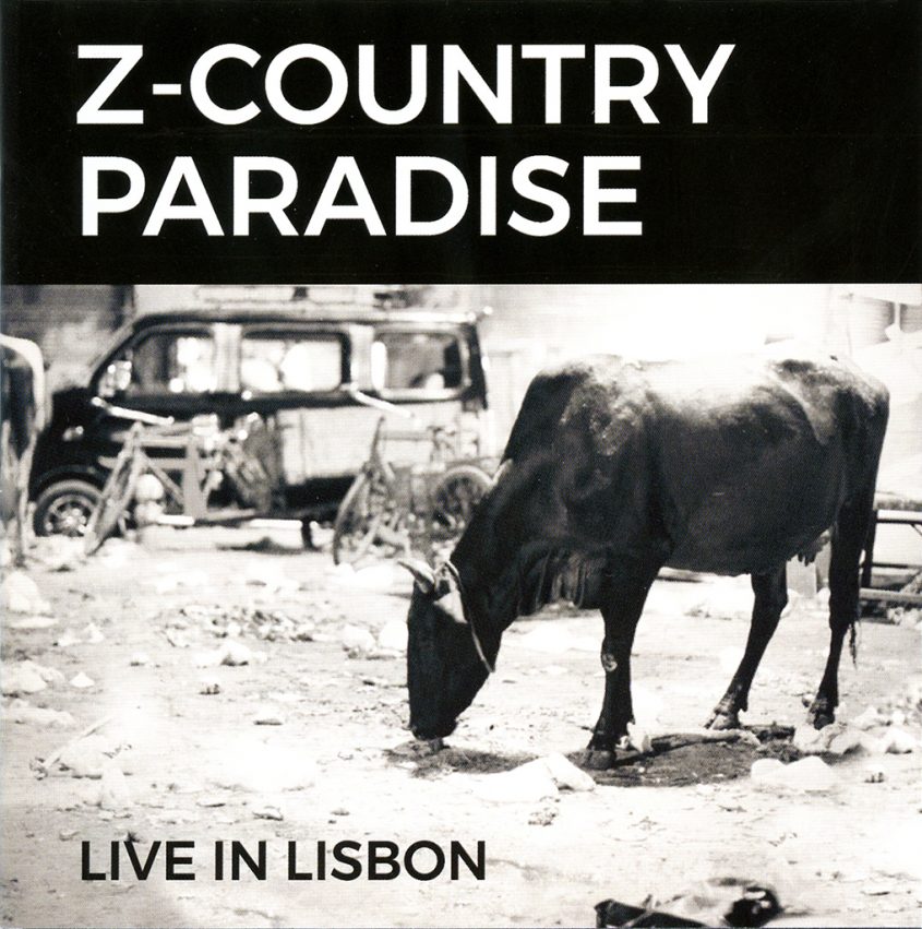 Z-Country Paradise "Live In Lisbon" CD sleeve
