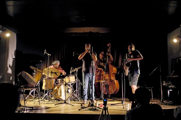 William Parker, Hamid Drake, Luís Vicente & John Dikeman