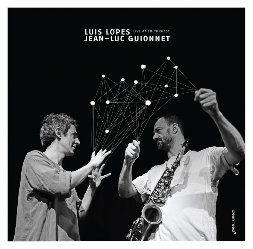 Luis Lopes + Jean-Luc Guionnet "Live at Culturgest" CD sleeve