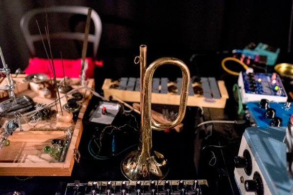 a cornet between utopian instruments