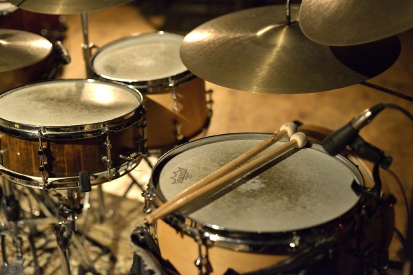 Gabriel Ferrandini's drum set