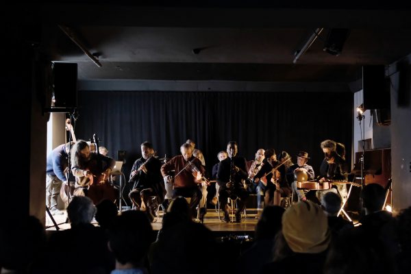 IKB Ensemble: Ernesto Rodrigues, Miguel Mira, Paulo Curado, Bruno Parrinha, Paulo Galão, Maria do Mar, André Holzer, Paulo Chagas, Eduardo Chagas, Andre Hencleeday, Luis Lopes, Carlos Santos, Marc Ramírez, Monsieur Trindade, Nuno Morão