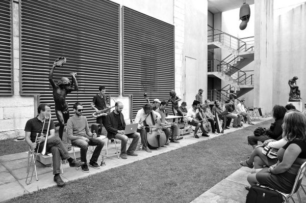 IKB Ensemble: Ernesto Rodrigues, Guilherme Rodrigues, Miguel Mira, Rogerio Silva, Eduardo Chagas, Bruno Parrinha, Nuno Torres, Pedro Sousa, Abdul Moimême, Carlos Santos, Paulo Raposo, Ricardo Guerreiro, João Silva, Monsieur Trinité, Nuno Morão & José Oliveira