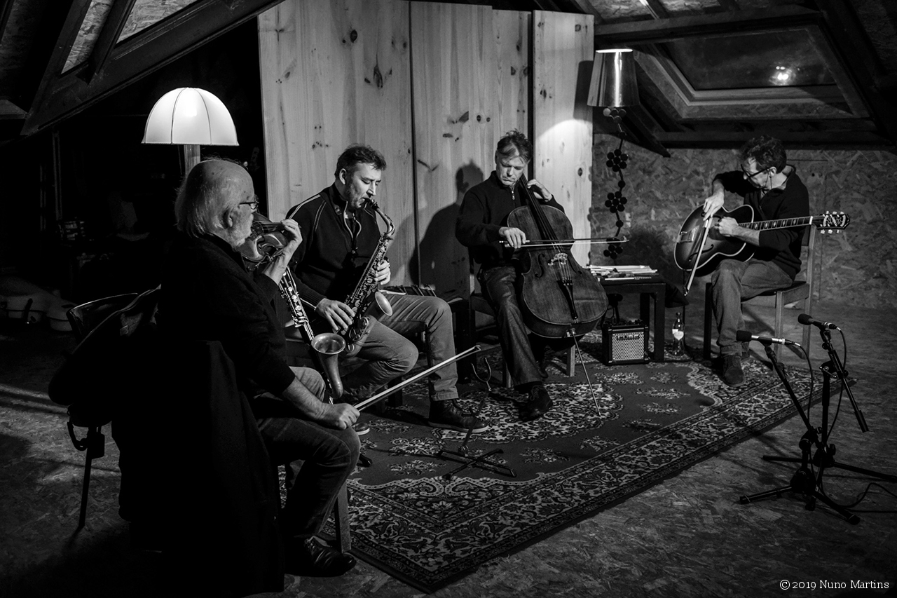 Carlos "Zíngaro", Bruno Parrinha, Ulrich Mitzlaff & Nuno Rebelo