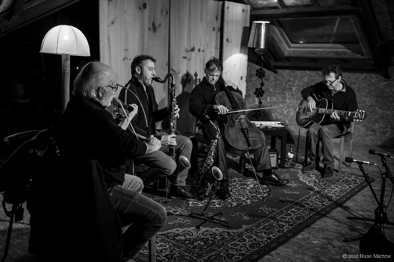 Carlos "Zíngaro", Bruno Parrinha, Ulrich Mitzlaff & Nuno Rebelo