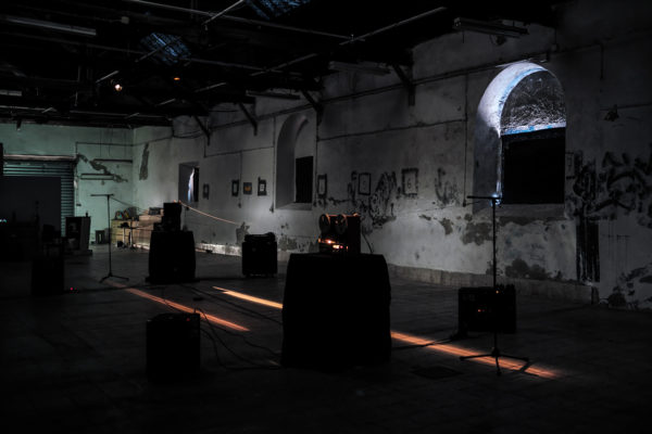 Peter Gabriel sound installation