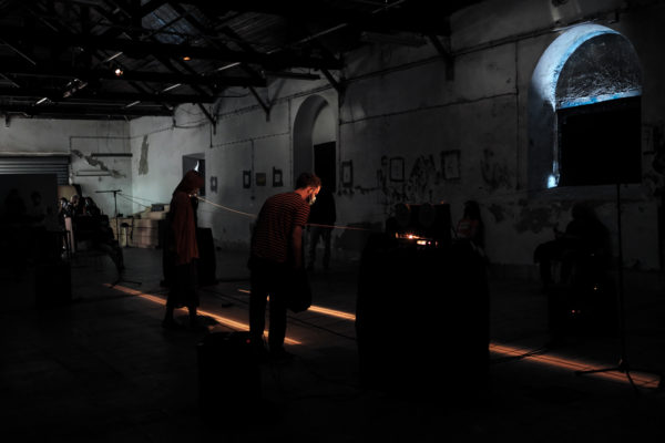 Peter Gabriel sound installation