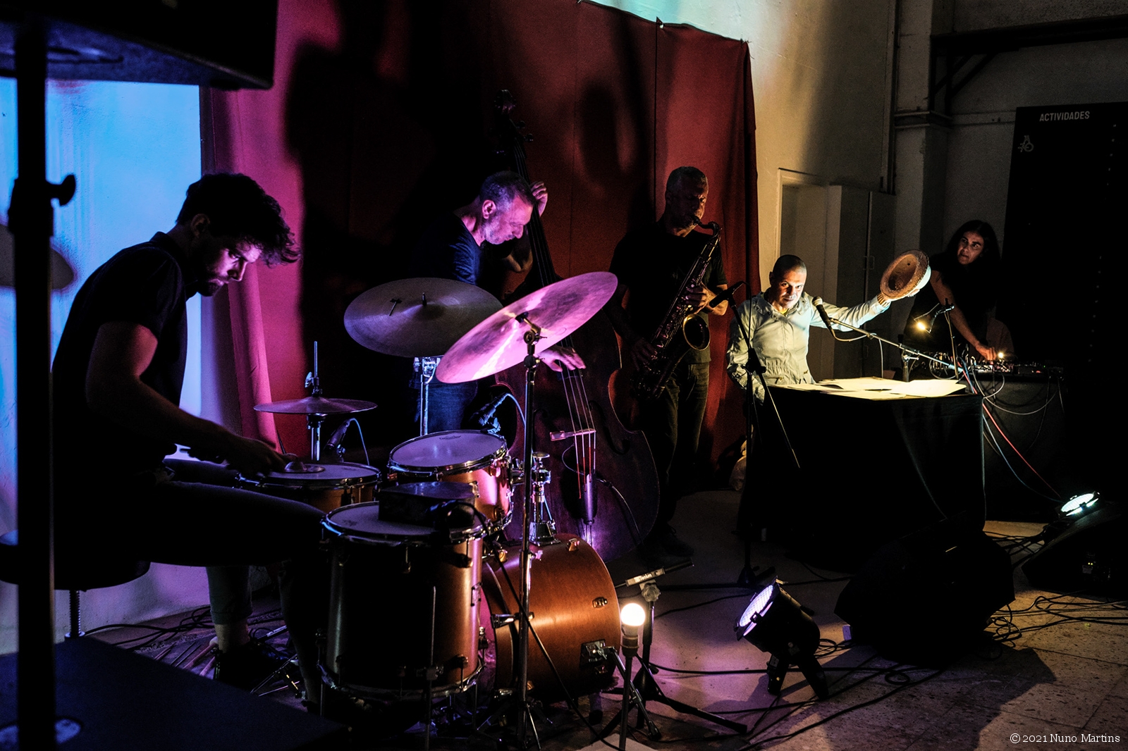 João Valinho, Hernâni Faustino, Rodrigo Amado, Rodrigo Brandão & Carla Santna