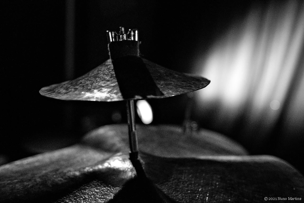 shadows on the cymbals