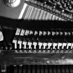 the piano