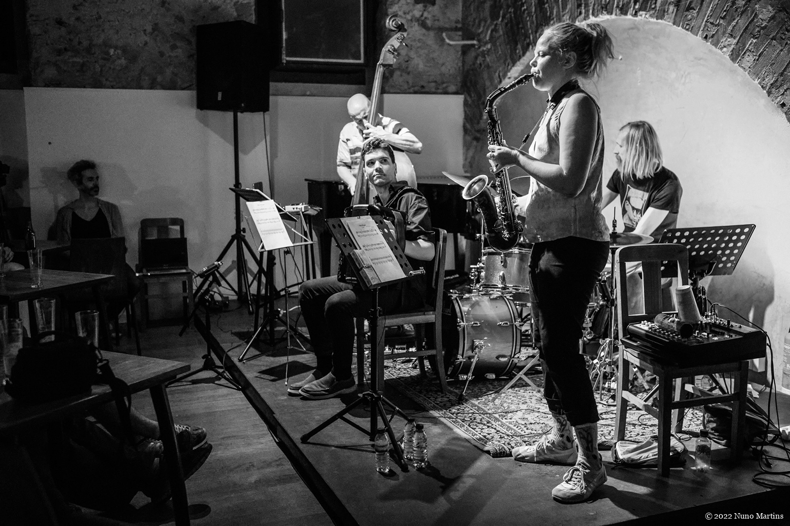 João Barradas, Ingebrigt Haker Flaten, Mette Rasmussen & Olaf Olsen