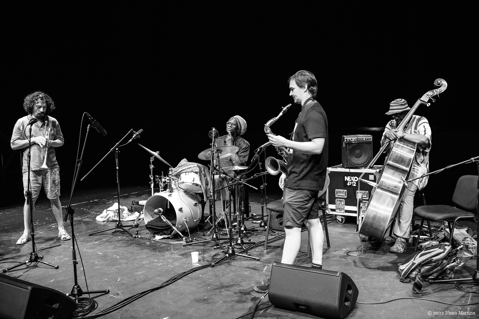 Luís Vicente, Hamid Drake, John Dikeman & William Parker