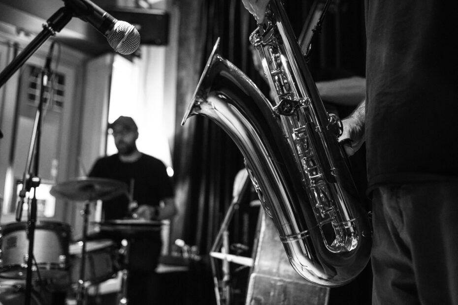 Lencastre' saxophone & Andrew Lisle