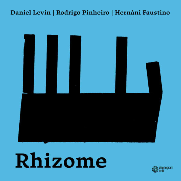 Daniel Levin + Rodrigo Pinheiro + Hernâni Faustino "Rhizome" cover art by Madalena Matoso