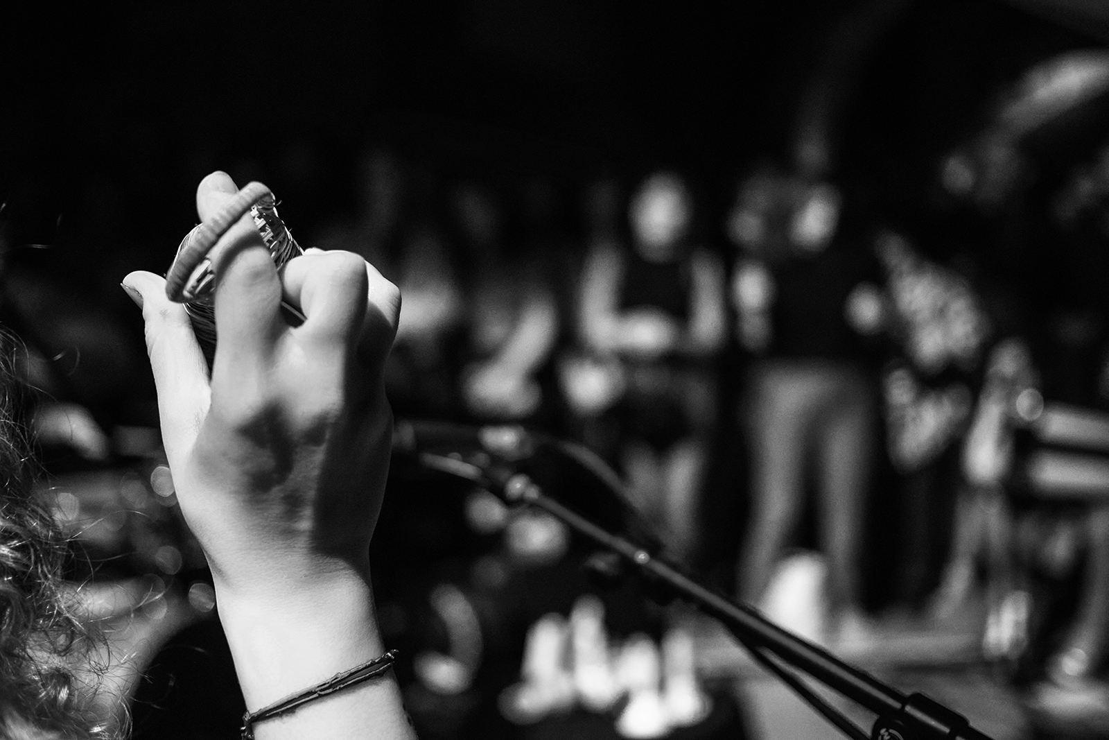 Kali Peres with caxixi